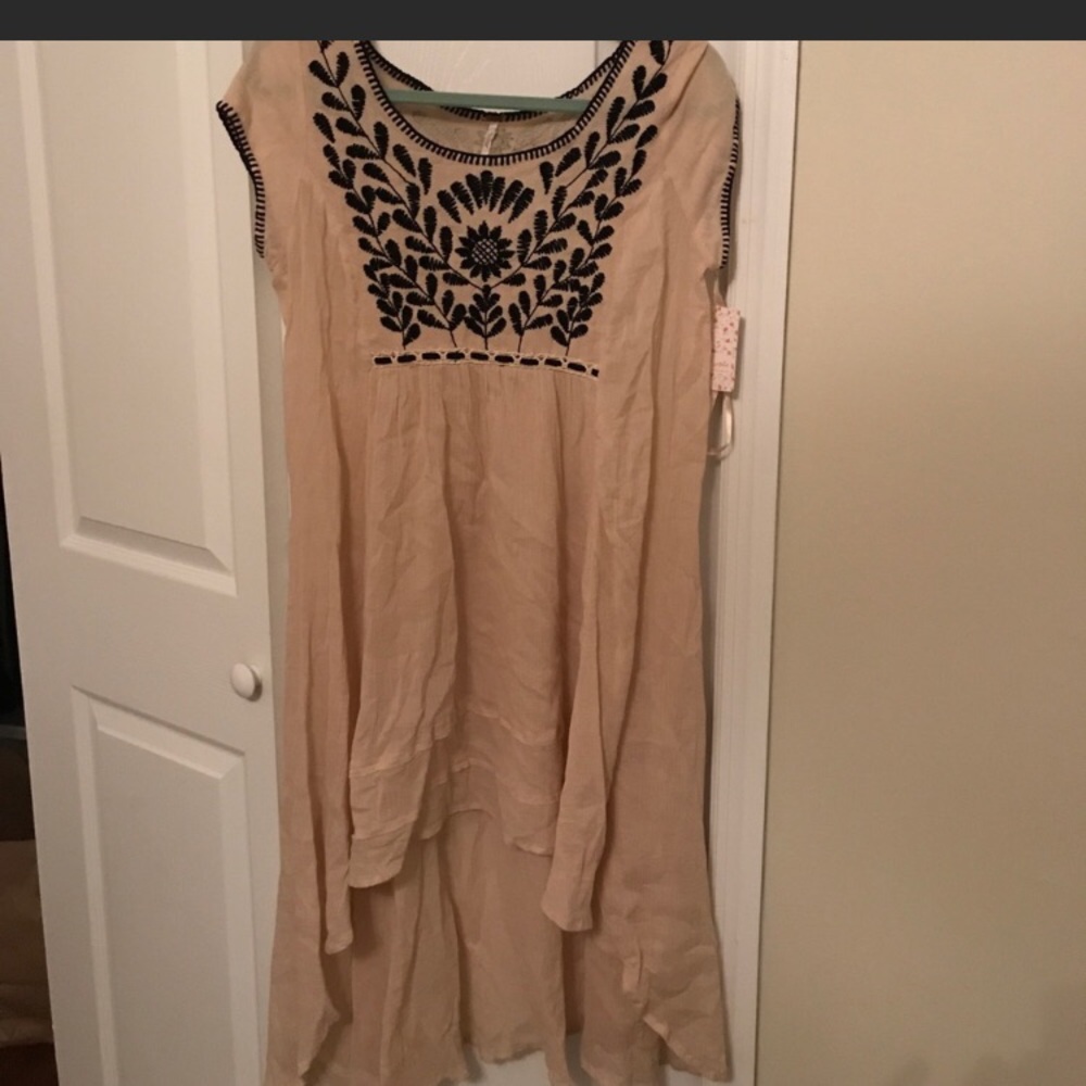 Free People Embroidered Dress